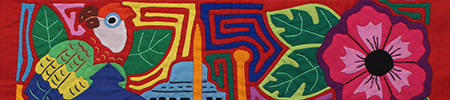 panama colorful textile