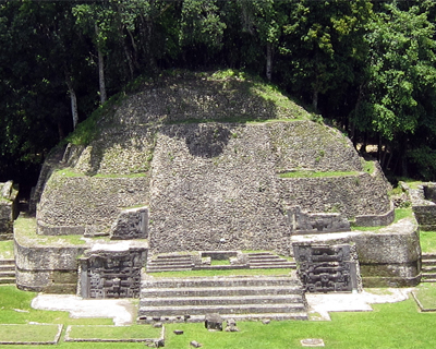 caracol maya ruins