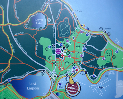 stanley park map vancouver