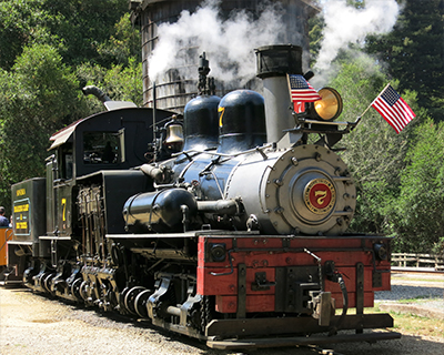 roaring camp railroad california