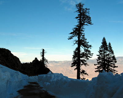 eastern sierra california mammoth snow