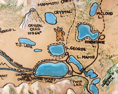 mammoth lakes basin eastern sierra california