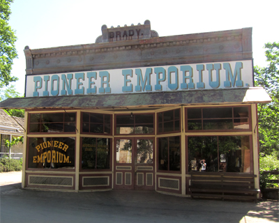 columbia gold rush town california pioneer emporium