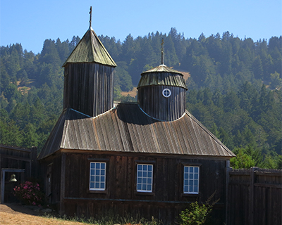 russian orthodox chapel fort ross california