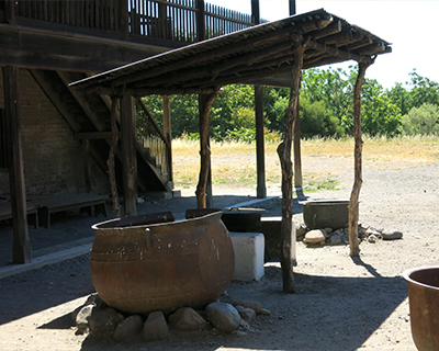 petaluma adobe rancho courtyard