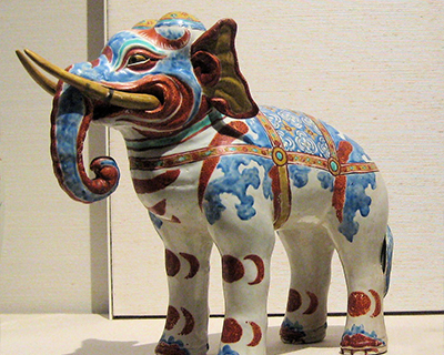 london british museum porcelain elepahnt