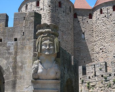carcassonne castle narbonne gate