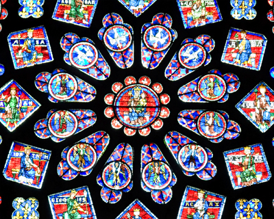 chartres cathedral rose window