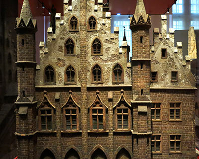 model strasbourg town hall historical museum