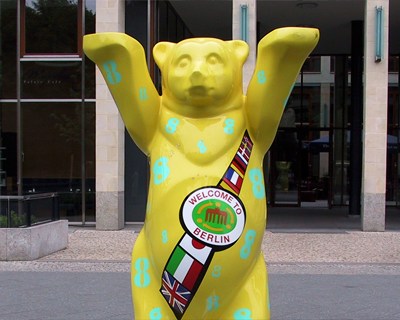 germany berlin bear statue