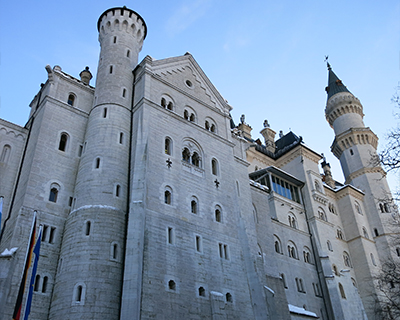 neuschwanstein castle towers