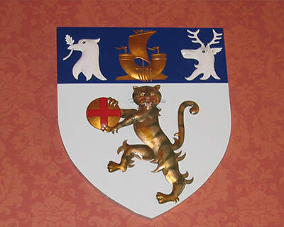 coat of arms dublin castle
