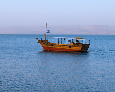 sea of galilee boat israel