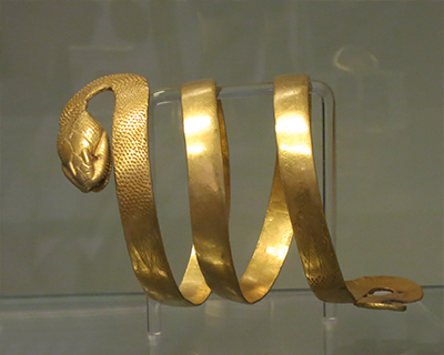 naples museum golden snake armband pompeii naples museum