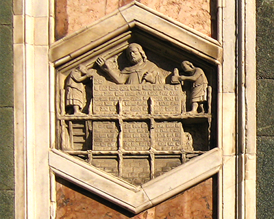 florence relief on bell tower