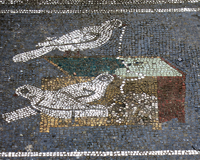 mosaics house of the faun pompeii