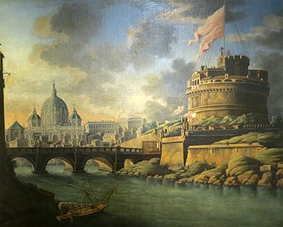 castel sant angelo painting