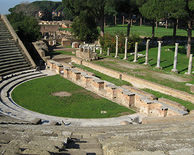 rome ostia antica theater