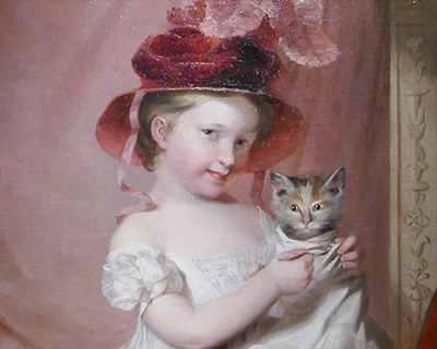 boston museum fine arts little miss hone and her cat