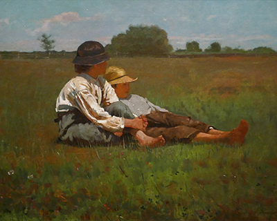 boston museum fine arts boys in a pasture winslow homer