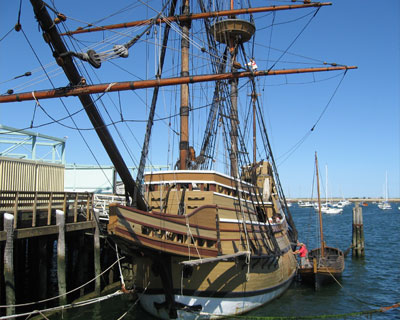 plymouth ma mayflower replica ship