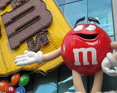 m & m's world las vegas