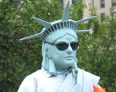new york city live statue of liberty