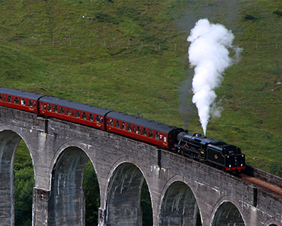 scotland highlands jacobite harry potter steam train