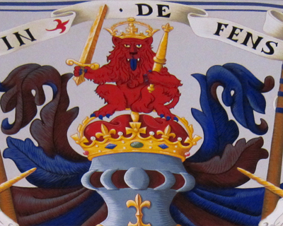 scotland stirling castle royal coat of arms