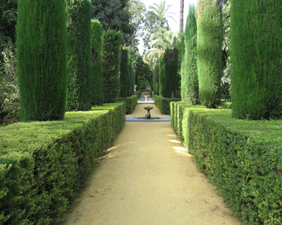 spain seville royal alcazar the maze